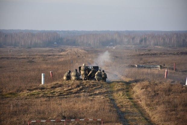 Бійці 14-тої ОМБр відточують свої навички на полігоні 