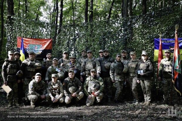 Командир Князівських Воїнів вручив нагороди побратимам (Фото)