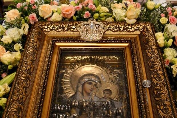 До Луцька привезли Чудотворну ікону Іверської Божої Матері 