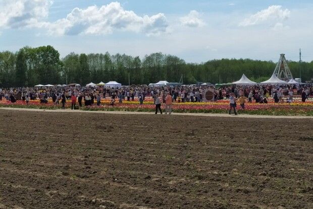 Рекордну кількість відвідувачів «Волинської Голландії» розігнав дощ (Фото, відео)