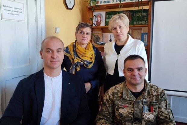 У бібліотеці Володимира презентували книгу Андрія Чобота «Сержант В’юн»