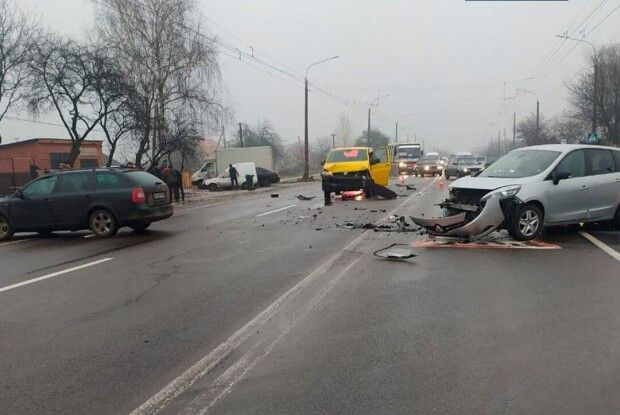 Потрійна ДТП під Луцьком: стали відомі подробиці