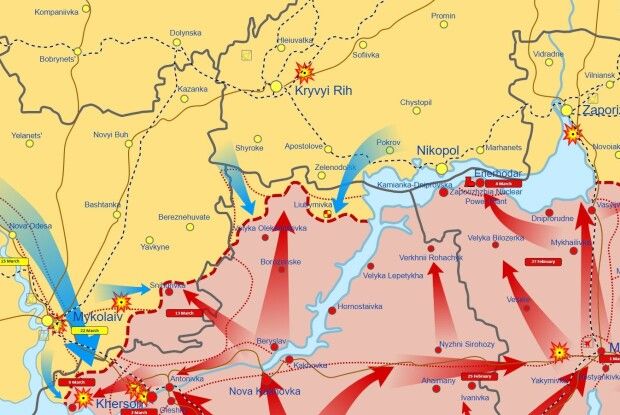 Росіяни знаходяться за пів сотні кілометрів від Кривого Рогу – голова адміністрації міста