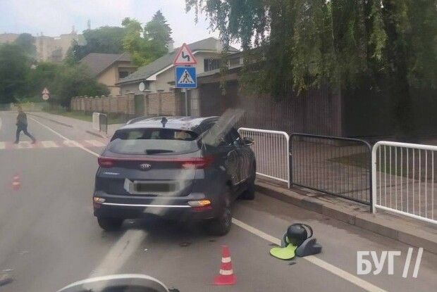 На Волині сталася ДТП – водія забрала «швидка» (Фото)