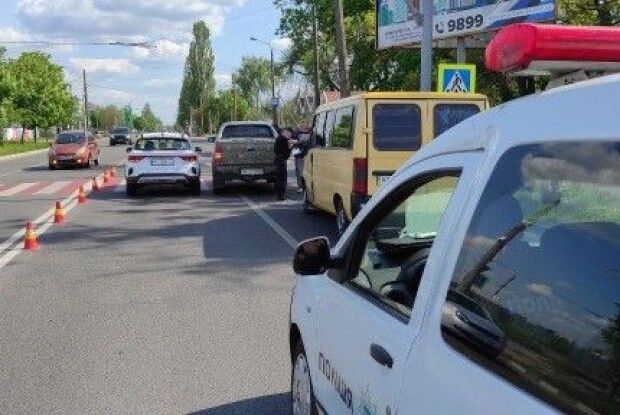 На Волині у ДТП потрапили одразу три машини (Фото)