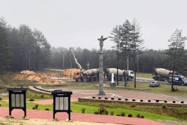 На місці героїчного бою УПА з більшовиками почали будувати церкву ПЦУ