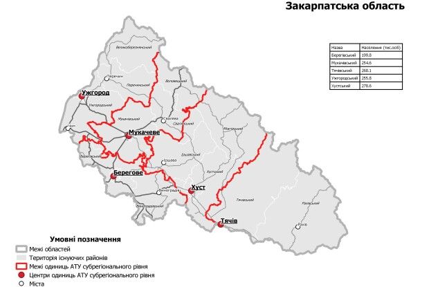 Пішли на поступки Будапешту? На Закарпатті буде «Угорський» район