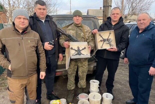 Громада на Волині підтримала своїх земляків, які воюють на передовій