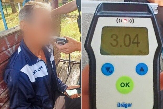 На Волині п'яний водій розтрощив дві автівки