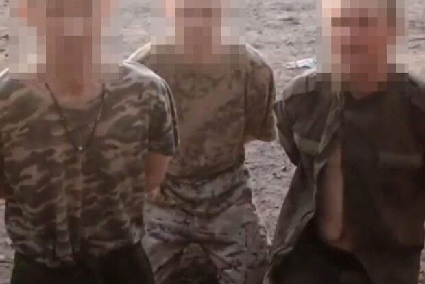 Прикордонники Волинського загону на Донеччині взяли в полон трьох окупантів