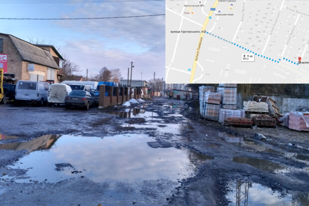 Жителі «Луцької Венеції» зібрали необхідні підписи під петицією з вимогою зробити ремонт своєї вулиці