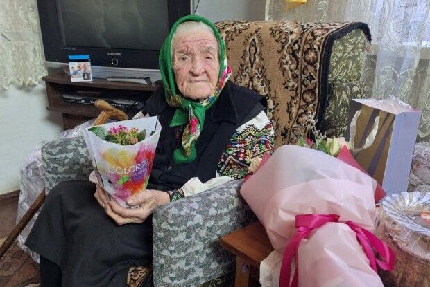 Волинянка відзначила 100-річний ювілей