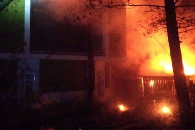 У Рівному сталася масштабна пожежа в ресторані