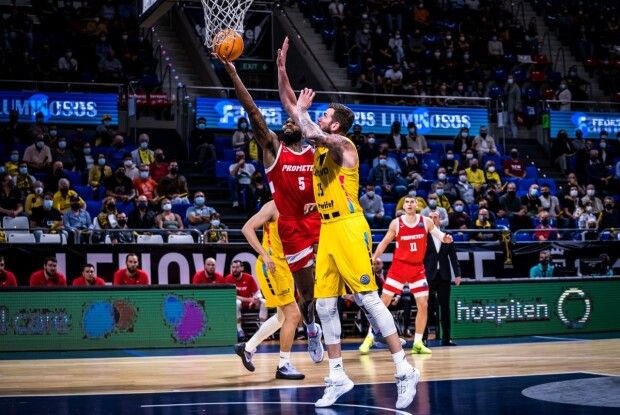 Баскетбол: Прометей у наступному матчі може гарантувати собі місце в плей-ін Ліги чемпіонів