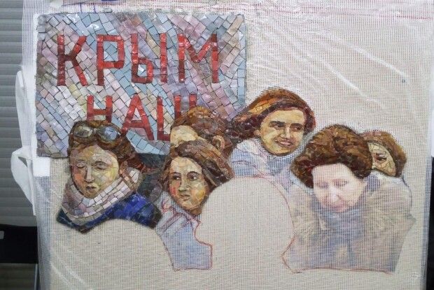 У церкві Московського патріархату замість Путіна намалюють монахів, які допомагали анексувати Крим