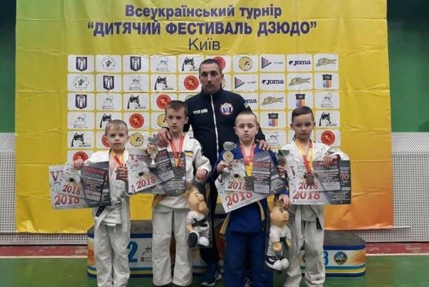 Шацькі дзюдоїсти привезли з Києва медалі