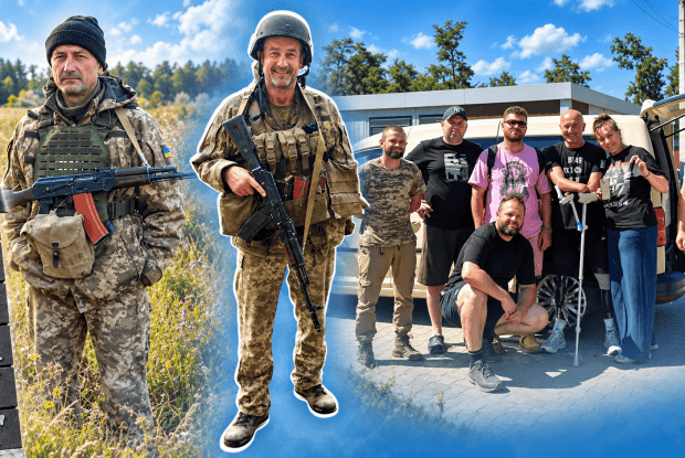 Ветеран Козак вчиться жити заново після втрати всіх кінцівок 