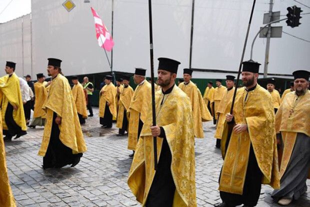 У Києві після молитви священики виконали гімн Поліського краю «Волинь моя»