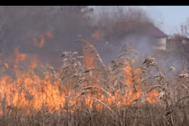 Поблизу обласного центру Волині ледь не згоріла частина села