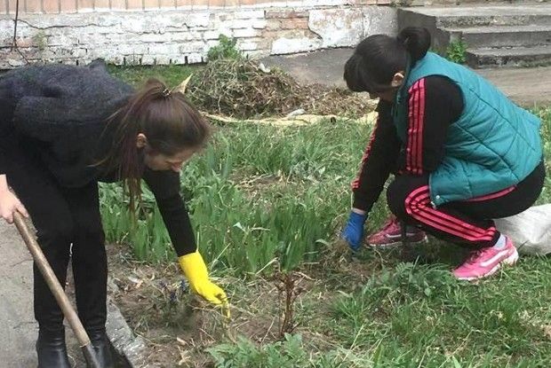 Ковельські чиновники вийшли на весняну толоку