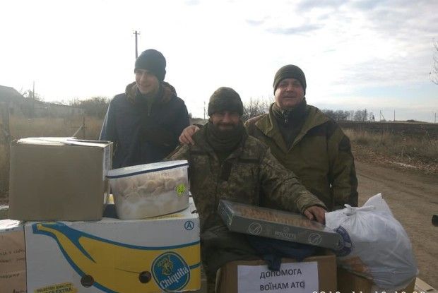 Бійці АТО отримали від ковельчан смачнющі вареники (Фото)