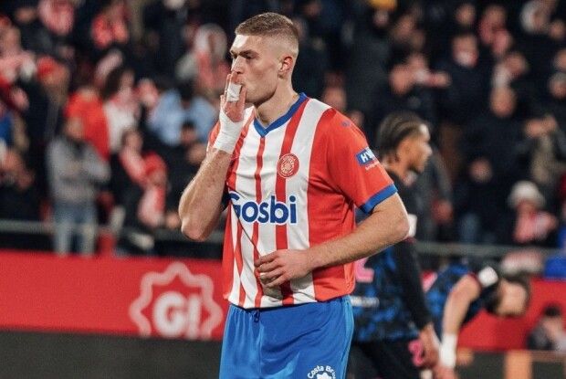 Артем Довбик за 6 хвилин оформив хет-трик у ворота «Севільї» (Відео)