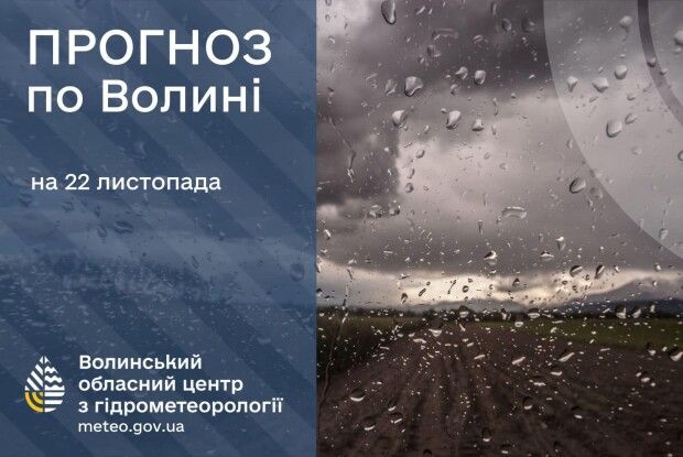 Прогноз погоди на Волині на найближчі п'ять діб