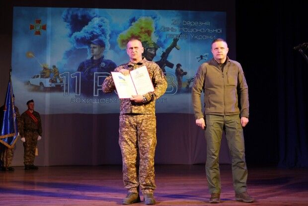 Волинські нацгвардійці отримали відзнаки у своє професійне свято