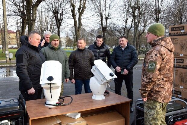 Прикордонники Волині отримали чергову благодійну допомогу