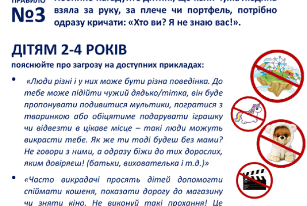 Поліція радить батькам, як правильно «стерегти» своїх дітей