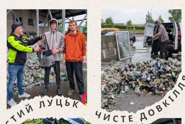 100 кг скла за один ранок – хто ці луцькі рекордсмени