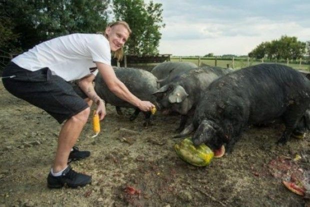 Футбольна зірка вирощуватиме свиней