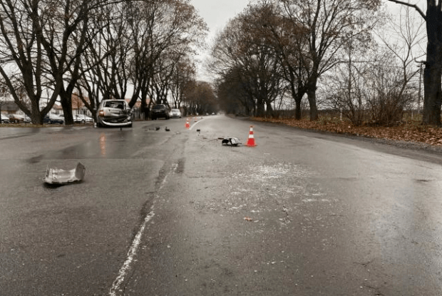 У Рівному в аварії постраждали троє жінок (Фото)