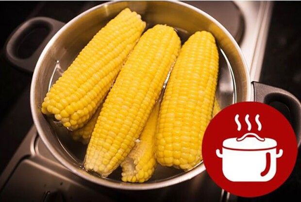 Як варити солодку кукурудзу