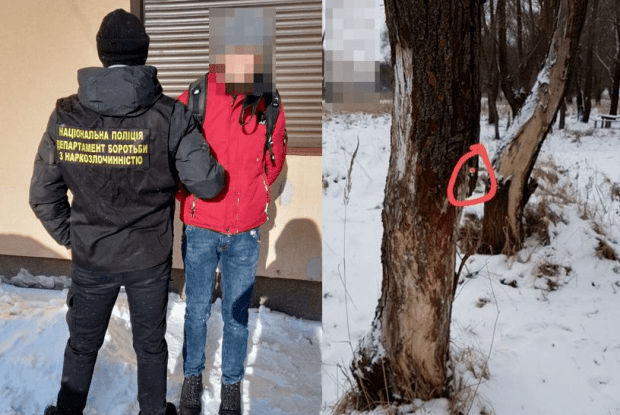 У Луцьку поліцейські затримали наркозакладчика