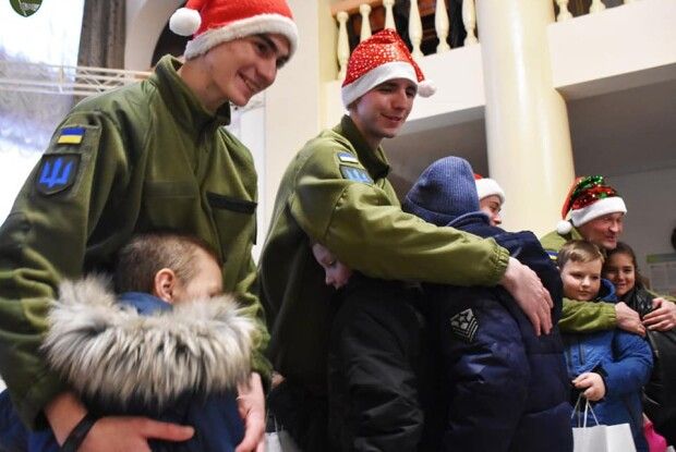 Військовослужбовці 14-ї бригади влаштували свято для дітей своїх загиблих побратимів (Фото)