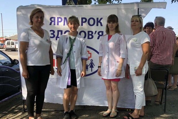 У місті на Волині майже 300 волинян скористались послугами медиків на «Ярмарку здоров'я»