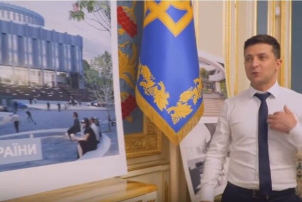 Зеленський вирішив облаштувати офіс президента в Українському домі на Хрещатику (Відео)