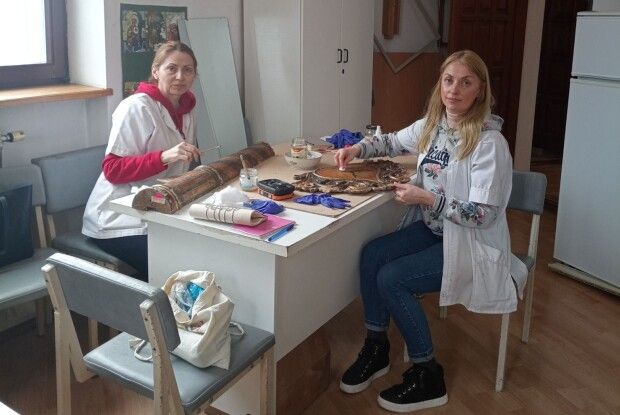 У музеї Волинської ікони задля збереження цінних пам'яток працювали художники-реставратори (Фото)