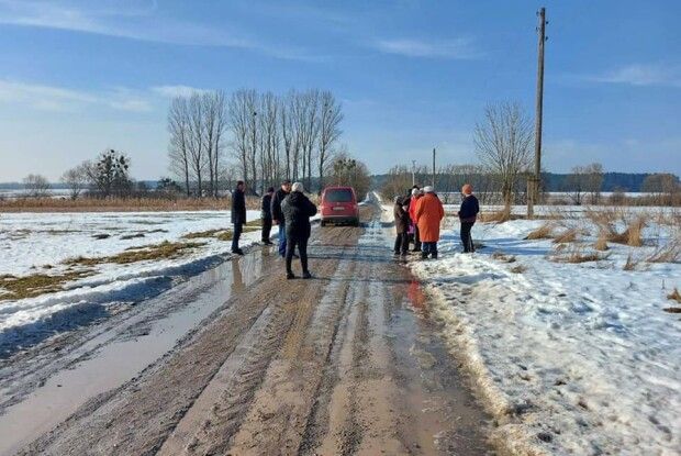 На Турійщині перекривали дорогу (Відео)
