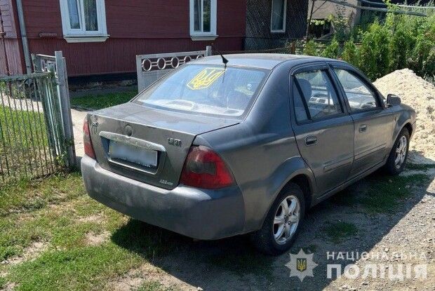 34-річний уродженець Рівненщини вкрав автомобіль у 69-літнього жителя Волині