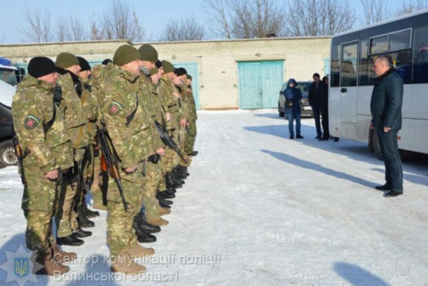 Волинські бійці «Світязю» відбули у зону АТО