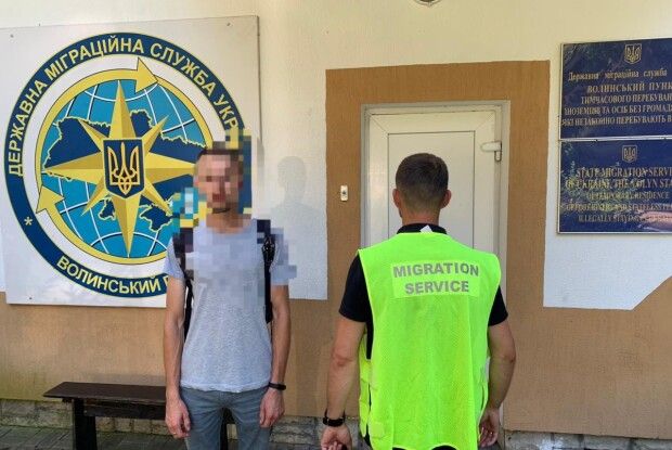 На Волині затримали нелегала з росії