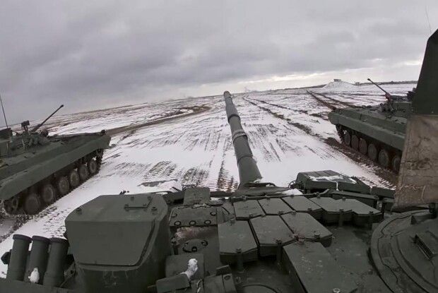 Через Вишгородський район Київщини рухається близько 100 одиниць бронетехніки росіян