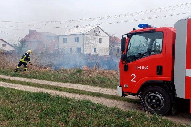 Минулої доби на Волині вогонь наробив лиха (Фото)