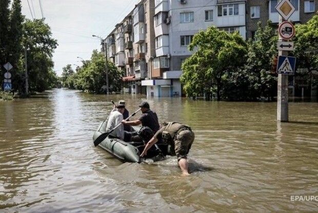 Підтоплення на Херсонщині досягло 5,6 метра