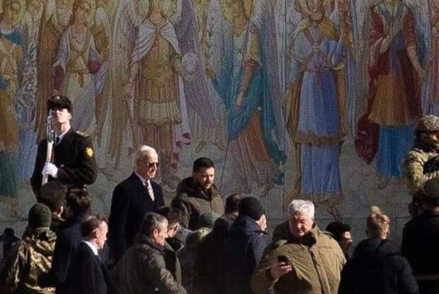 У Київ приїхав Байден (Відео)