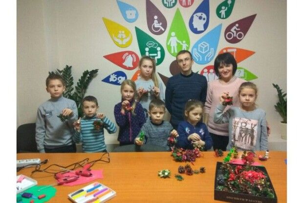 Для дітей учасників АТО/ООС провели мульттерапію