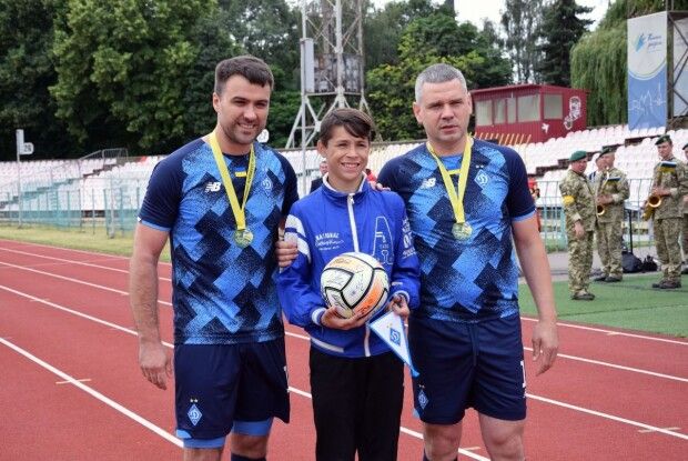 У Луцьку зірки-ветерани київського «Динамо» зіграли матч із прикордонниками (Фото) 