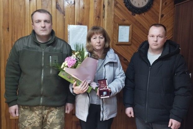Дружині Героя з Волині вручили його посмертну нагороду